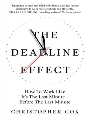 cover image of The Deadline Effect